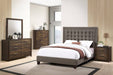 Vphong Eastern King Bed in Brown / Espresso image