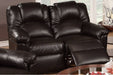 Bstfur Recliner Loveseat/Bonded Leather-Espresso in Espresso image