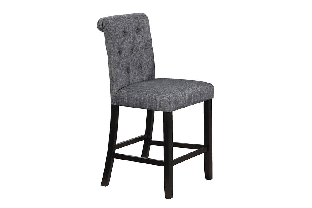 Junfen High Chair in Charcoal/Black Silver image