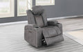 Uefurn Power Recliner in Antique Grey image