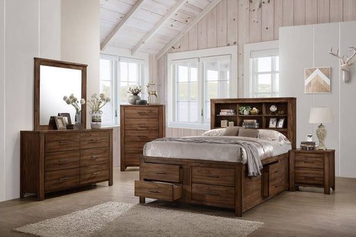 Liihen Queen Bed in Oak image