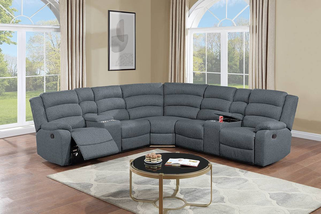 3-Piece Reclining Sectional Set F8100