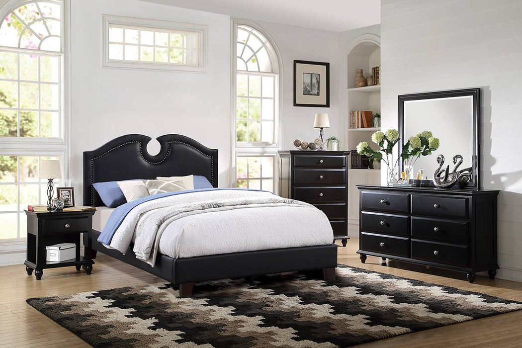 F9588CK California King Bed in Black