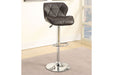 Sopfur Adjustable Bar Stool in Dark Brown image