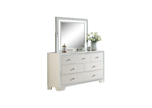 Hothan Mirror in Ivory image