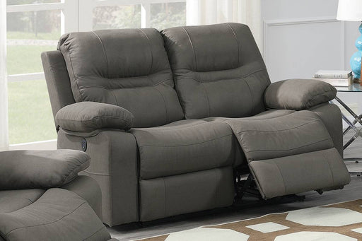 Bstfur Power Reclining Loveseat/Slate Blue in Slate Blue image