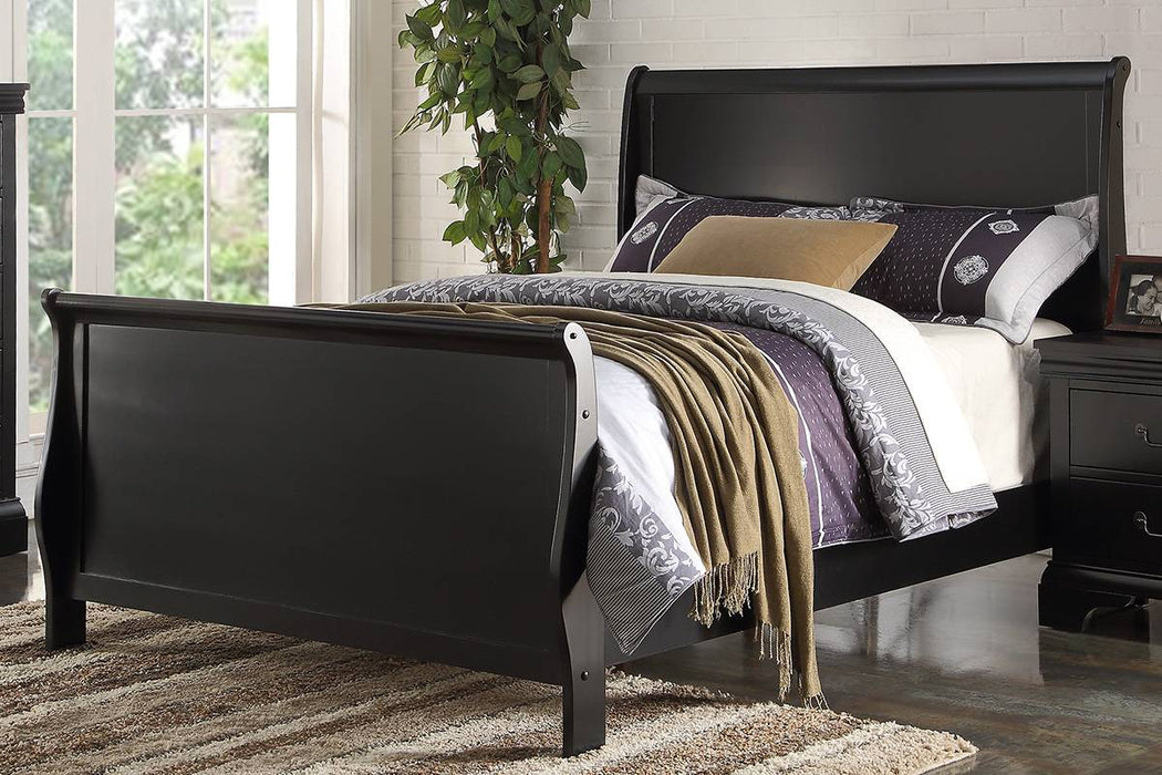 Vfvnco Twin Bed/Black in Black image