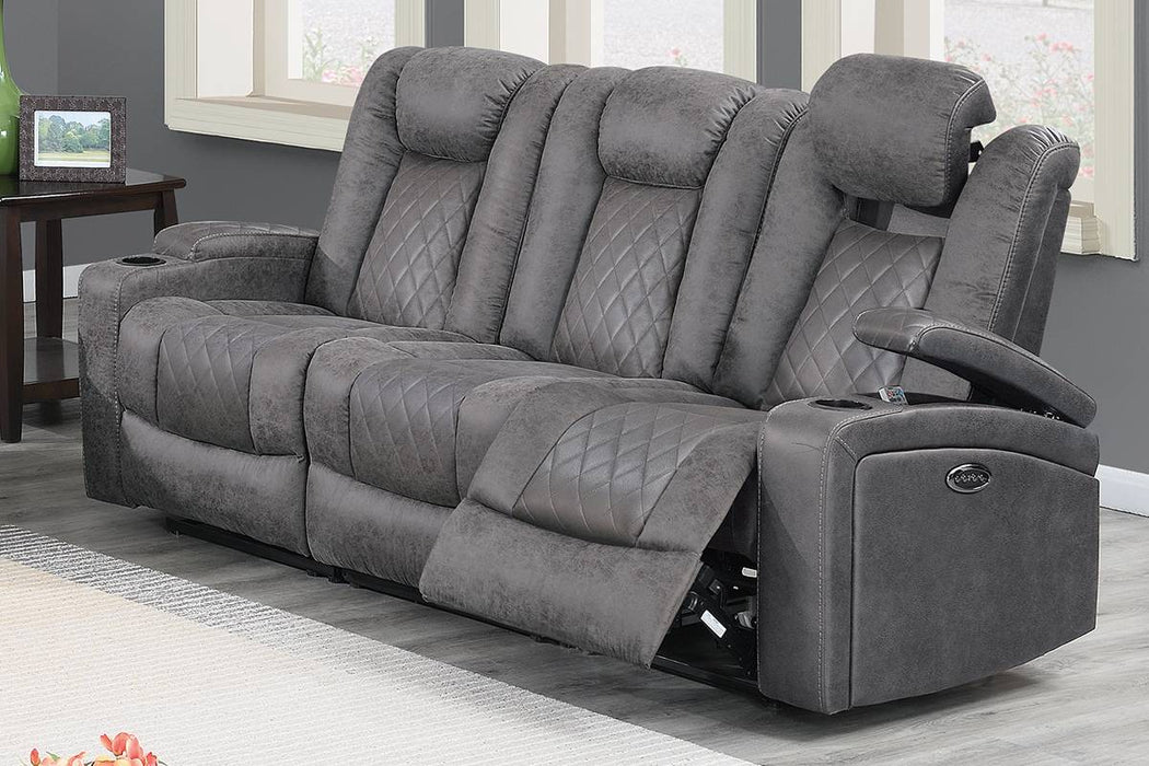 Uefurn Power Sofa in Antique Grey image