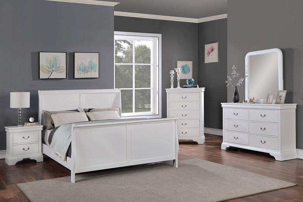 Vfvnco Cal-King Bed in White image