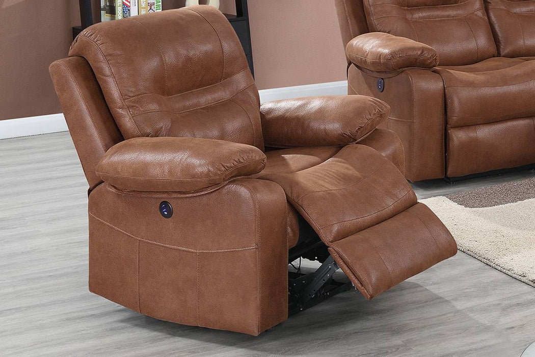 Bstfur Power Glider Recliner/Dark Brown in Dark Brown image