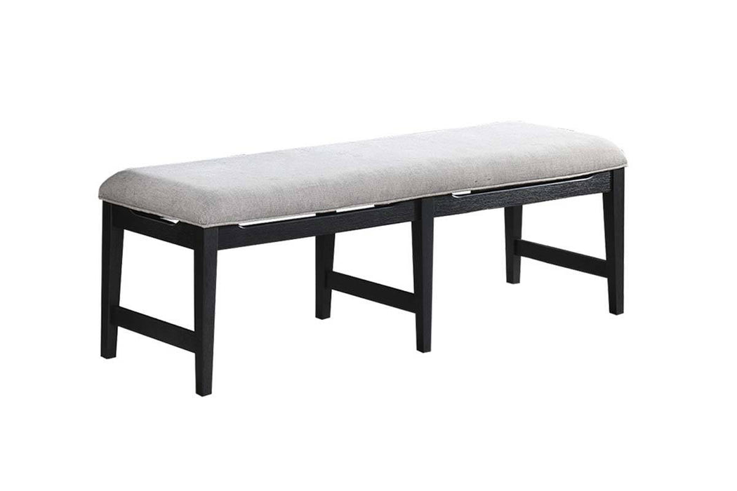 Serkou Dining Bench in Black image