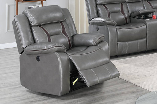 Uefurn Power Glider Recliner in Grey image