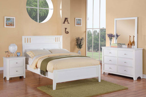 Vfvnco Twin Bed in White image