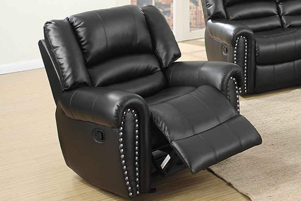 Uefurn Glider Recliner in Black image