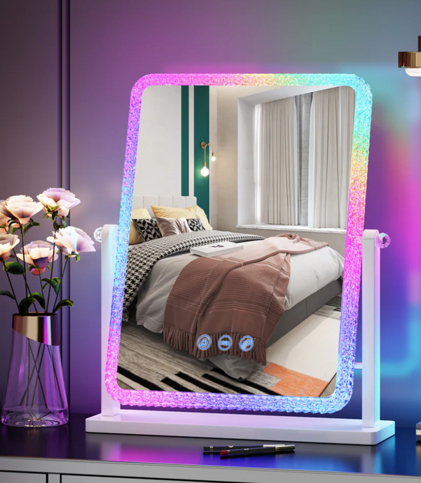 Vanity Mirror with RGB Lights