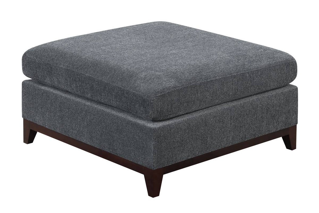 Taiyus Ottoman in Ash Grey image