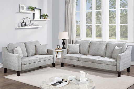 Uefurn 2-Pc Sofa Set in Grey image