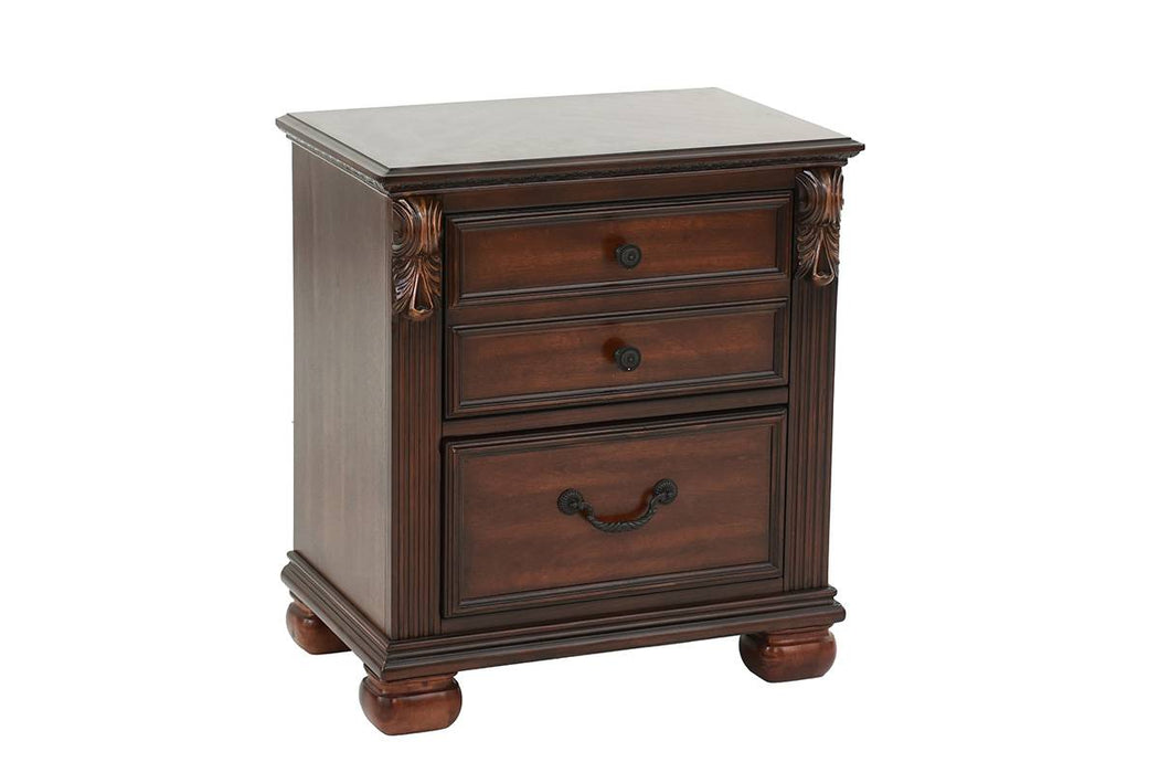 Mcraft Night Stand in Dark Cherry image