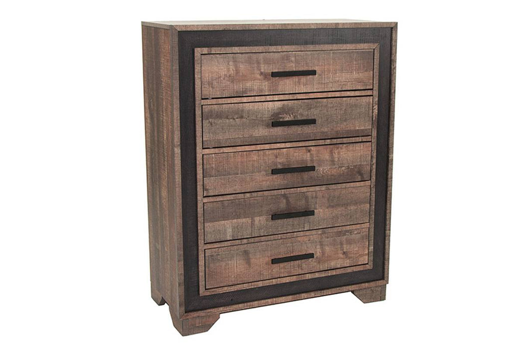 Chuint Chest in Brown Rustic + Rustic Charcoal image