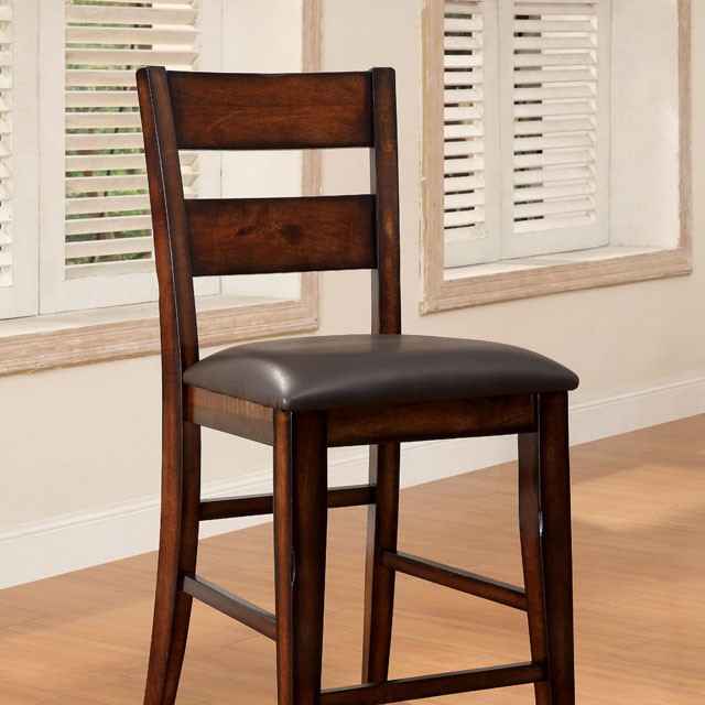 DICKINSON II Dark Cherry Counter Ht. Chair (2/CTN) image