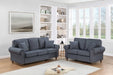 Chyuan 2-Pcs Sofa Set in Blue Gray image