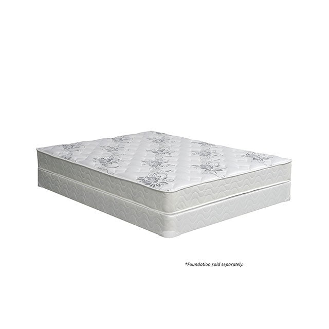 ELBERTYNA White 8" Tight Top Mattress, Full