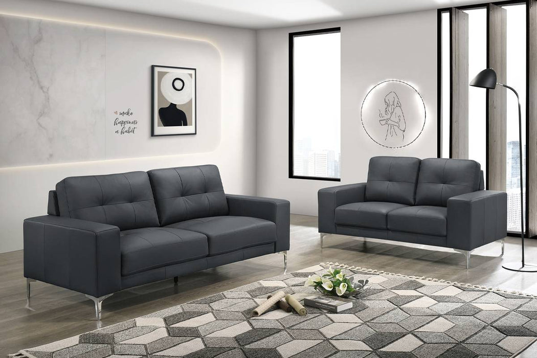 Lsgfur 2-Pcs Sofa Set in Black image