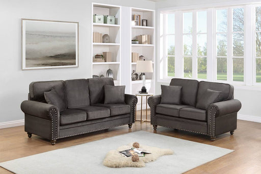 Chyuan 2-Pcs Sofa Set in Dark Coffee image