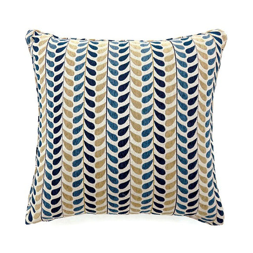 DROPP 18" X 18" Pillow, Blue & Yellow (2/CTN) image