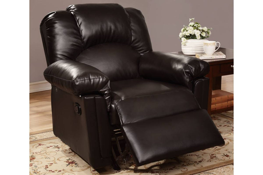 Bstfur Rocker/Recliner-Bonded Leather/Espresso in Espresso image