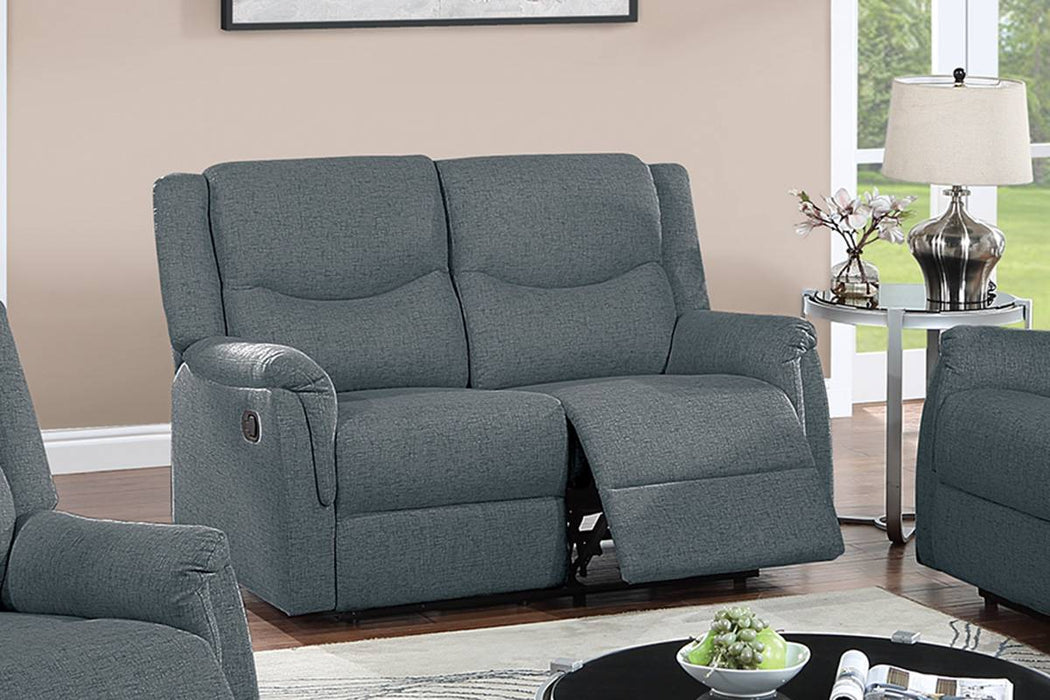 Uniqvn Loveseat in Dark Gray image