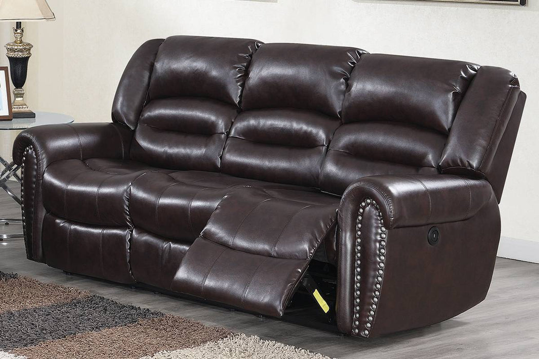 Uefurn Power Sofa in Dark Brown image