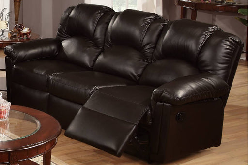 Bstfur Recliner Sofa/Bonded Leather-Espresso in Espresso image