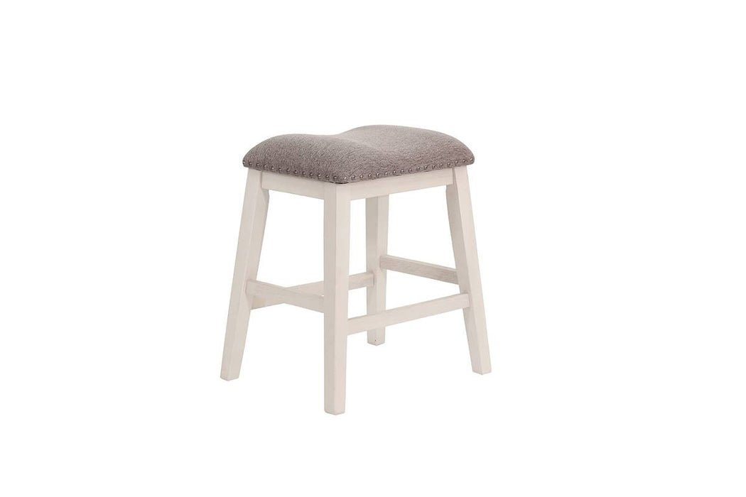 Minyou Counter Stool in White image