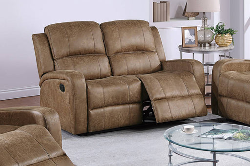 Bstfur Recliner Loveseat in Chestnut image