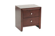 Liihfd Night Stand 22" X 16" X 24"H in Brown Cherry image