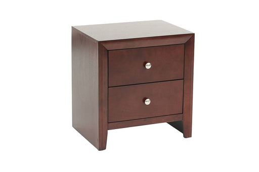 Liihfd Night Stand 22" X 16" X 24"H in Brown Cherry image