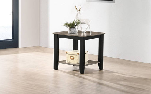 Liihct End Table in Gray/Black image