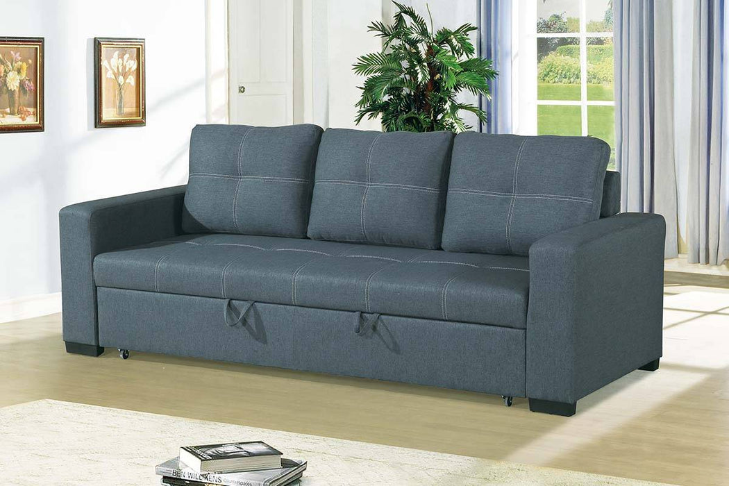 Haoind Convertible Sofa in Blue Grey image