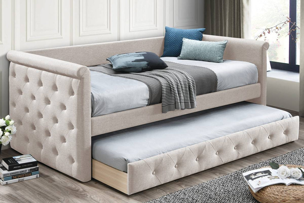 F9462 Day Bed w/ Slats + Trundle