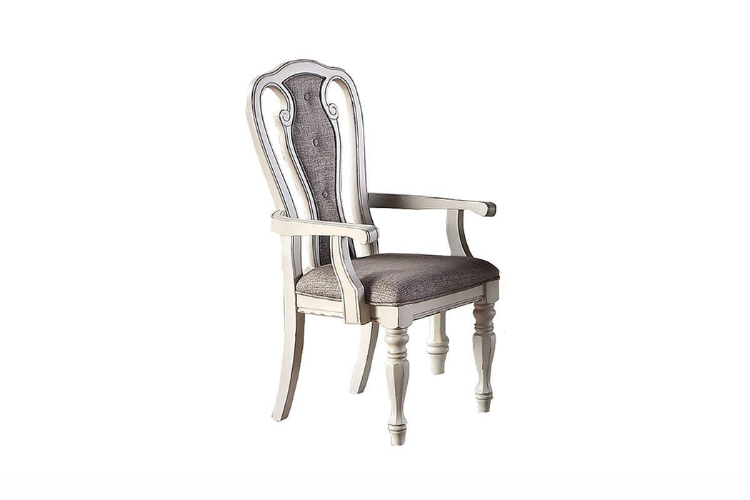 Sfvnco Arm Chair in Antique White image