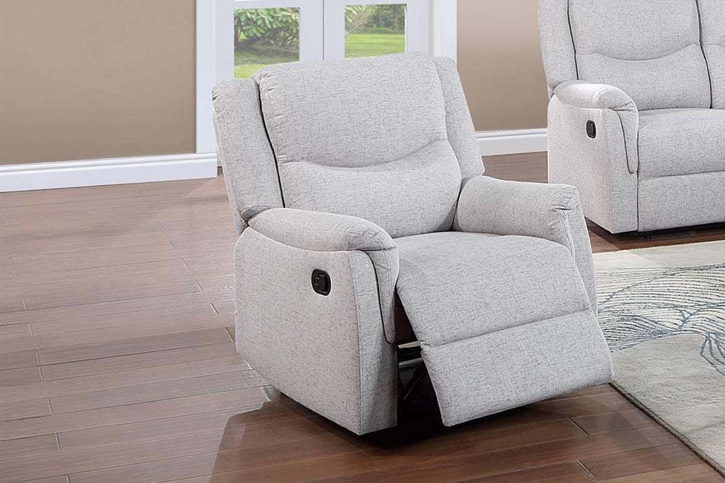 Uniqvn Recliner in Sincere Bone image